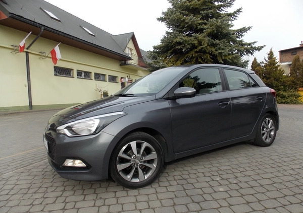 Hyundai i20 cena 35900 przebieg: 166500, rok produkcji 2015 z Jarosław małe 407